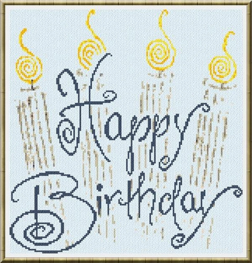 Happy Birthday / Alessandra Adelaide Needleworks