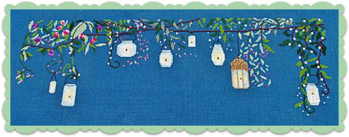 Evening In The Garden / Alessandra Adelaide Needleworks