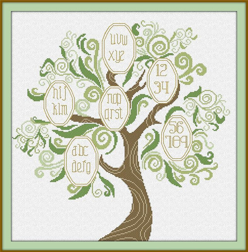 Family Tree / Alessandra Adelaide Needleworks