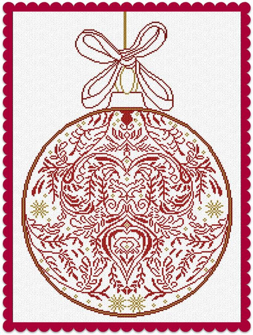 2016 Christmas Ornament / Alessandra Adelaide Needleworks