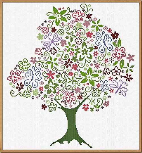 Happy Tree / Alessandra Adelaide Needleworks