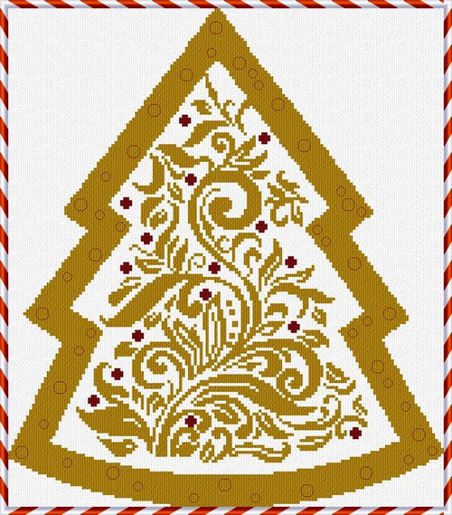 Christmas Tree 39  / Alessandra Adelaide Needleworks