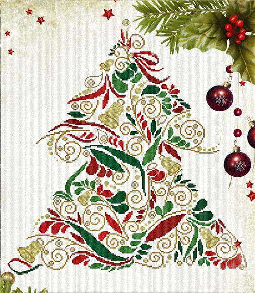 Christmas Tree 102  / Alessandra Adelaide Needleworks