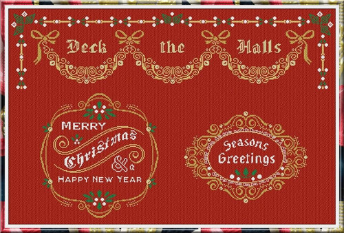 Deck The Halls / Alessandra Adelaide Needleworks
