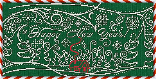 Happy New Year / Alessandra Adelaide Needleworks