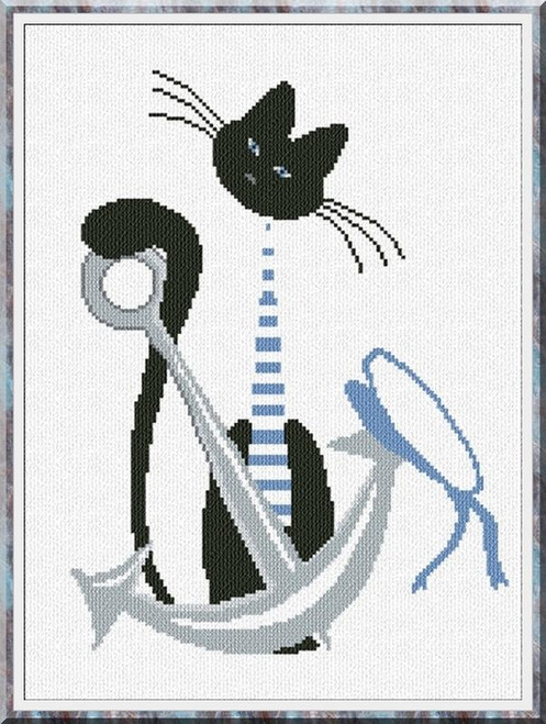 Sailor Meow / Alessandra Adelaide Needleworks