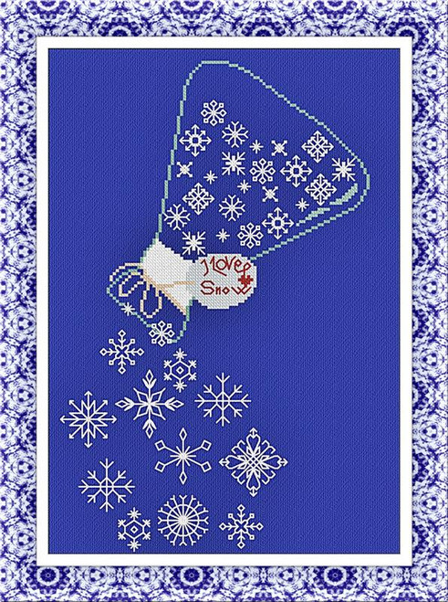 Snow Bottle / Alessandra Adelaide Needleworks