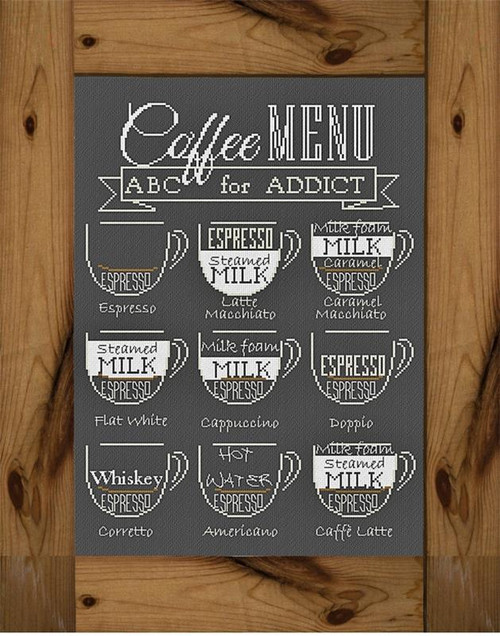 Coffee Addict / Alessandra Adelaide Needleworks