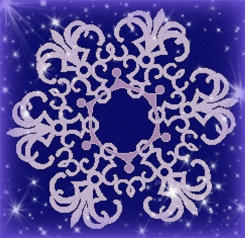 Fiocco Magico (Magic Snowflake) / Alessandra Adelaide Needleworks