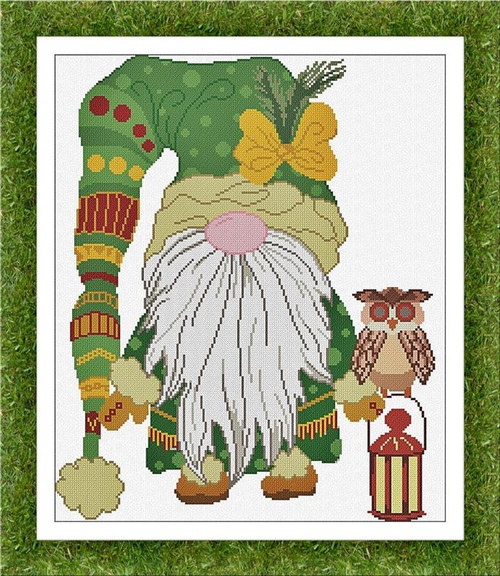 Gnome And Owl / Alessandra Adelaide Needleworks