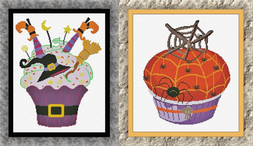 Halloween Cupcakes 5 - 6 / Alessandra Adelaide Needleworks