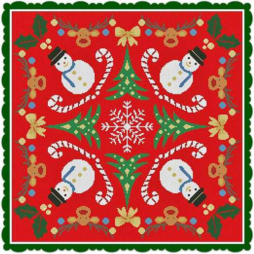 Riunione Di Natale (Christmas Meeting) / Alessandra Adelaide Needleworks