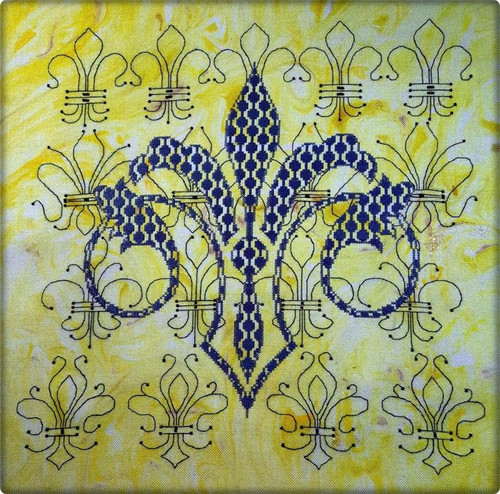 Royal Fleur De Lys / Alessandra Adelaide Needleworks