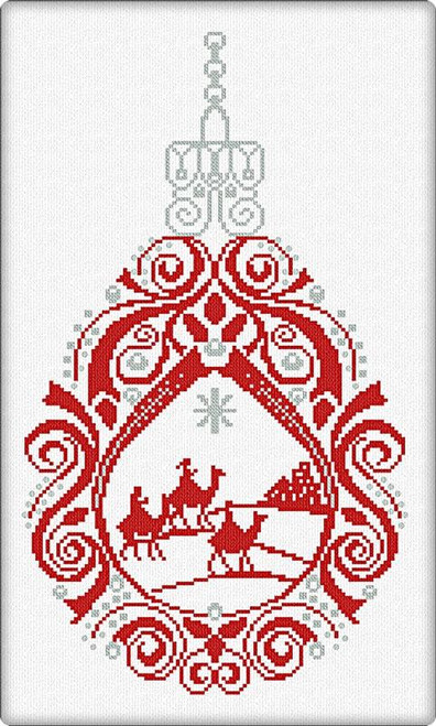Three Kings Ornament / Alessandra Adelaide Needleworks