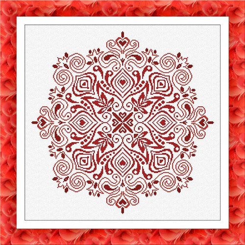 Tulip Mandala / Alessandra Adelaide Needleworks