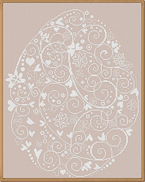 Uovo In Fiore (Egg In Bloom) / Alessandra Adelaide Needleworks