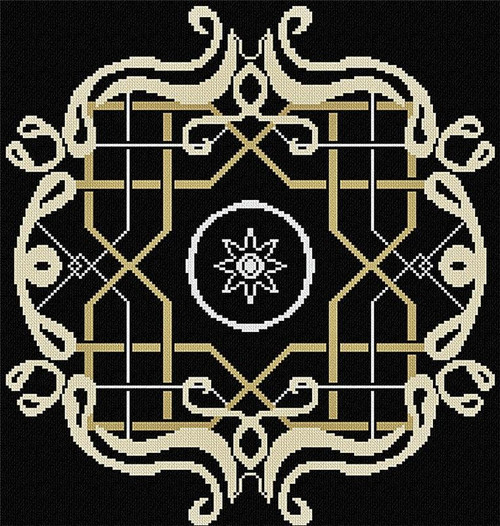 Talisman Space Window / Alessandra Adelaide Needleworks