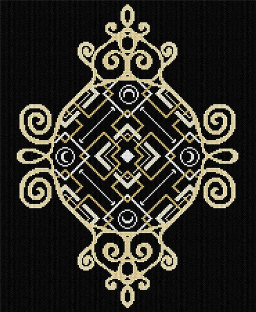 Talisman Eclipse Of The Essense / Alessandra Adelaide Needleworks