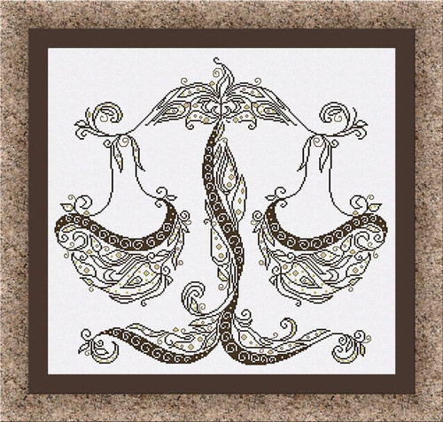 Zodiac - Libra / Alessandra Adelaide Needleworks