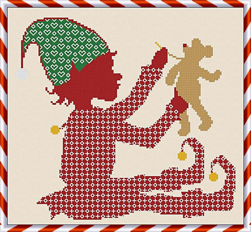 Elf And Bear / Alessandra Adelaide Needleworks