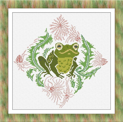 Damask & Frog / Alessandra Adelaide Needleworks
