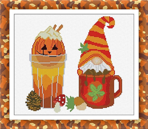 Autumn Drinks / Alessandra Adelaide Needleworks