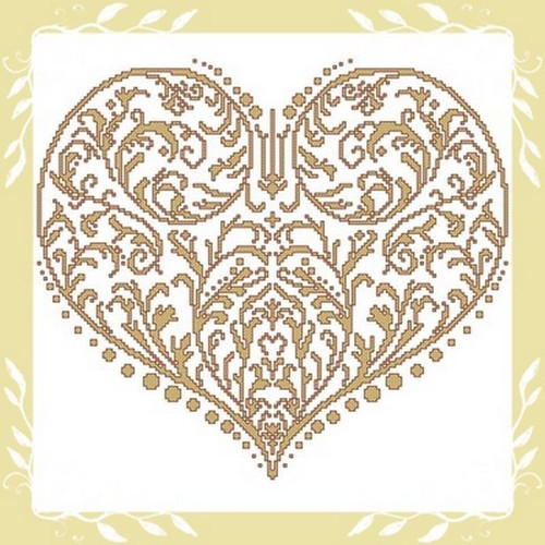 Renaissance Heart / Alessandra Adelaide Needleworks