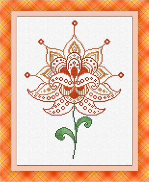 Fiore 4 (Flower 4) / Alessandra Adelaide Needleworks