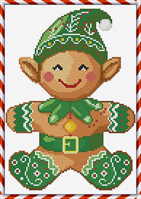 Gingerbread Baking Co - Baby Elf / Alessandra Adelaide Needleworks