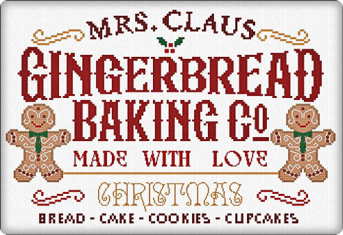 Gingerbread Baking Co / Alessandra Adelaide Needleworks