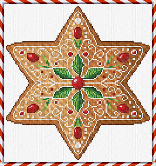 Gingerbread Baking Co - Sweet Star / Alessandra Adelaide Needleworks