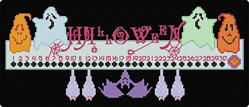 Halloween Countdown / Alessandra Adelaide Needleworks