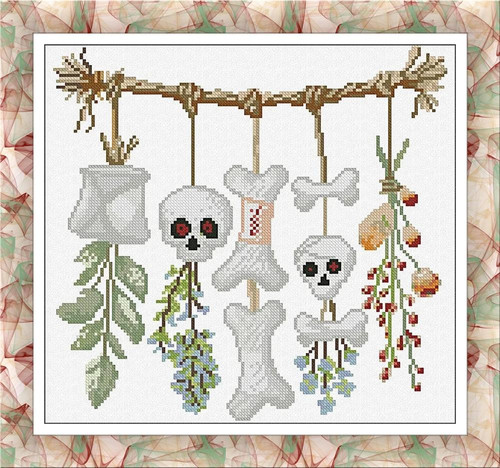 Halloween Windbell / Alessandra Adelaide Needleworks