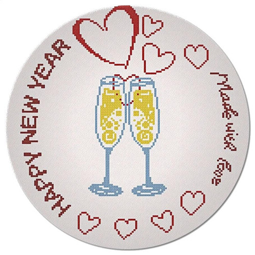 Happy New Year Love / Alessandra Adelaide Needleworks