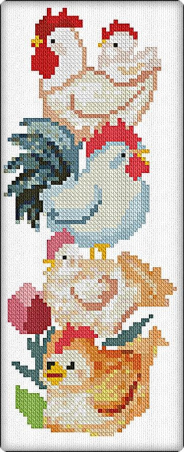 Sweet Eggs Bookmark / Alessandra Adelaide Needleworks