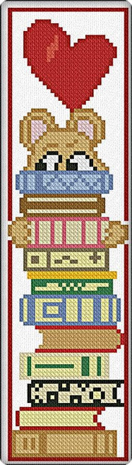 Love Book Bookmark / Alessandra Adelaide Needleworks
