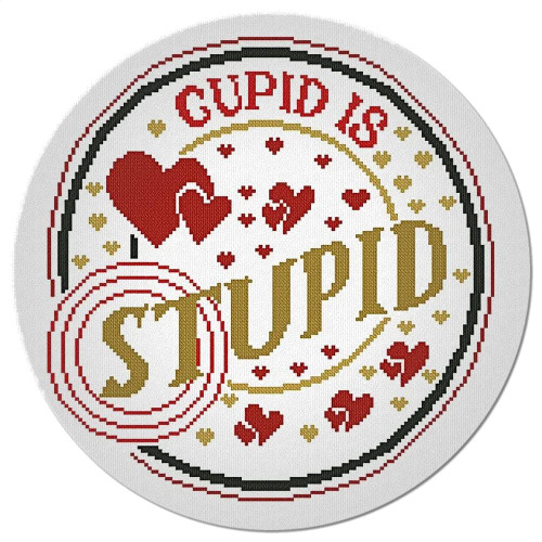 Cupid Is Stupid / Alessandra Adelaide Needleworks