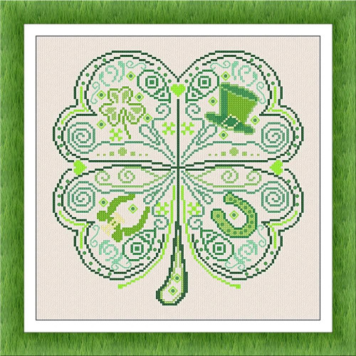 King Of Clovers / Alessandra Adelaide Needleworks