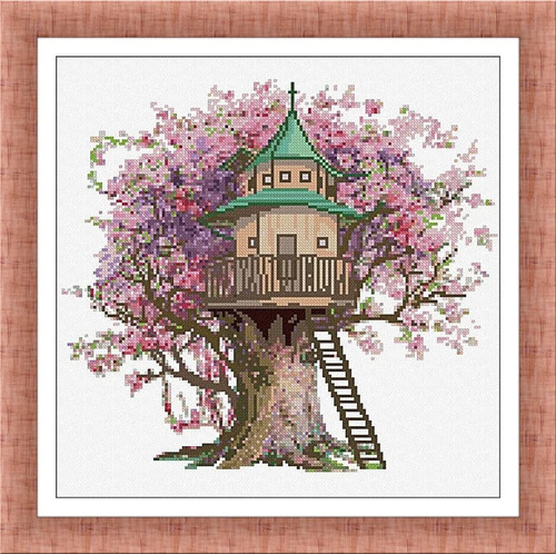 Spring Tree House / Alessandra Adelaide Needleworks