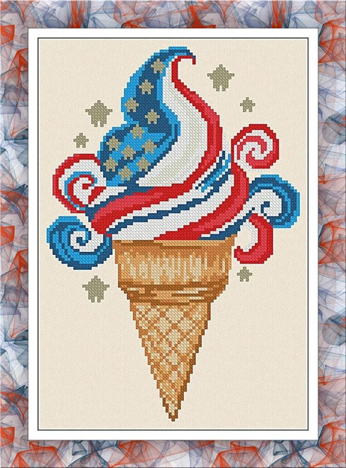 Usa Ice Cream / Alessandra Adelaide Needleworks