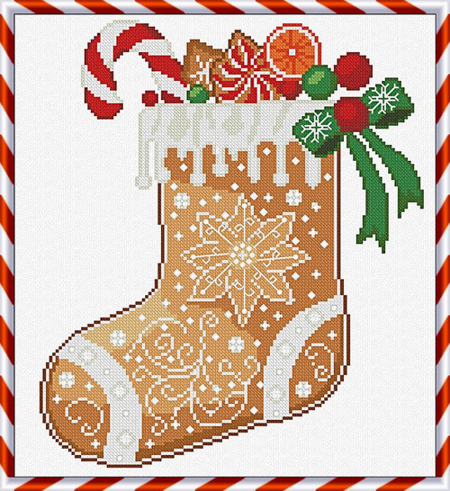 Cookie Baking Crew - Sweet Stocking / Alessandra Adelaide Needleworks