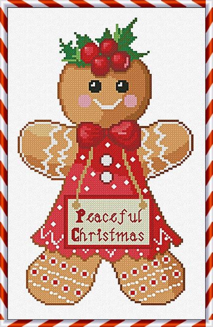 Cookie Baking Crew - Peaceful Christmas / Alessandra Adelaide Needleworks