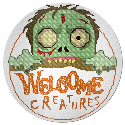 Welcome Creatures - Halloween Lab 2026 / Alessandra Adelaide Needleworks