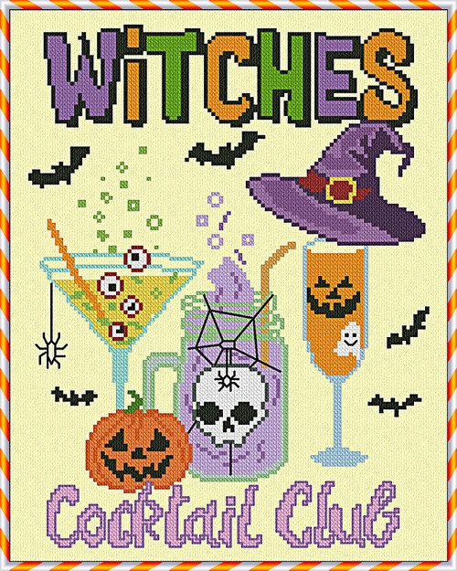 Witches Cocktail Club - Halloween Lab 2026 / Alessandra Adelaide Needleworks
