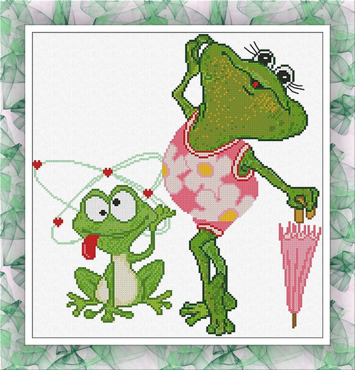 A Chance Encounter At The Pond / Alessandra Adelaide Needleworks