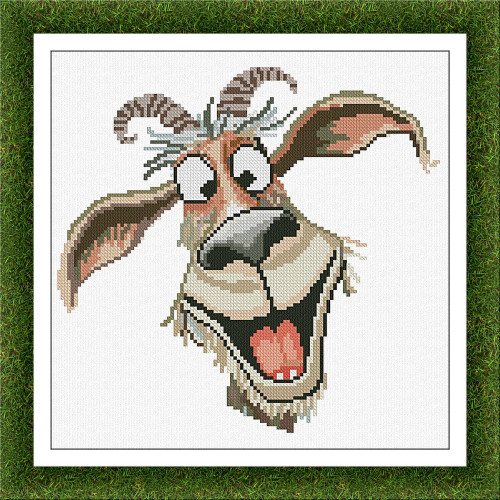 Portrait Of Courtyard: Goat / Alessandra Adelaide Needleworks