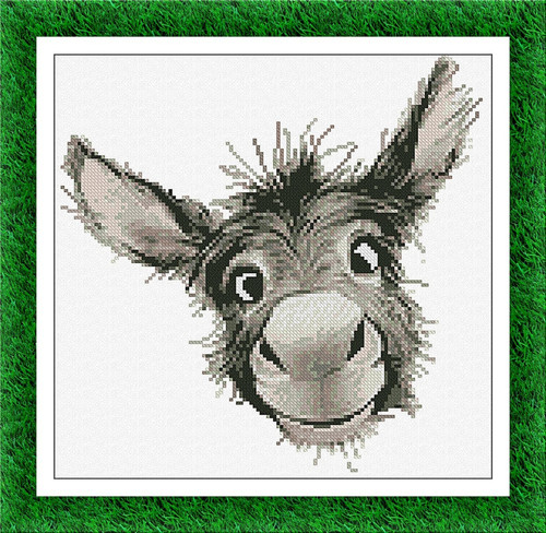 Portrait Of Courtyard: Donkey / Alessandra Adelaide Needleworks