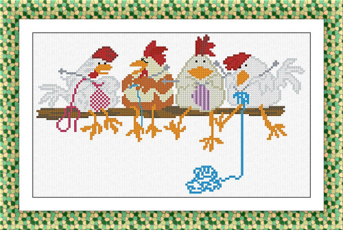 A Quiet Afternoon In The Courtyard / Alessandra Adelaide Needleworks