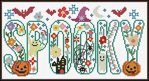 Floral And Spooky / Alessandra Adelaide Needleworks