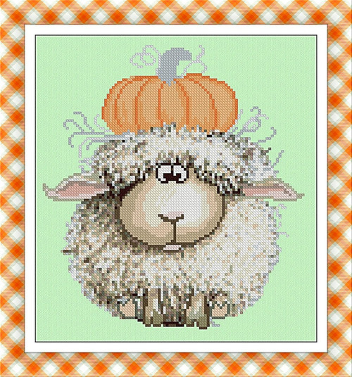 Halloween In Farm: Sheep / Alessandra Adelaide Needleworks